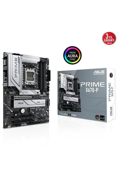 Asus Prime X670-P AMD AM5 DDR5 ATX Anakart Outlet ürün görseli 1