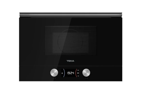 TEKA ML 8220 BIS L BK SİYAH 22 LT. SERAMİK TABANLI ANKASTRE MİKRODALGA FIRIN ürün görseli 1