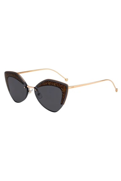 Fendi Ff 0355 S Kb7 Ir 66 G Kadın Güneş Gözlüğü ürün görseli 1