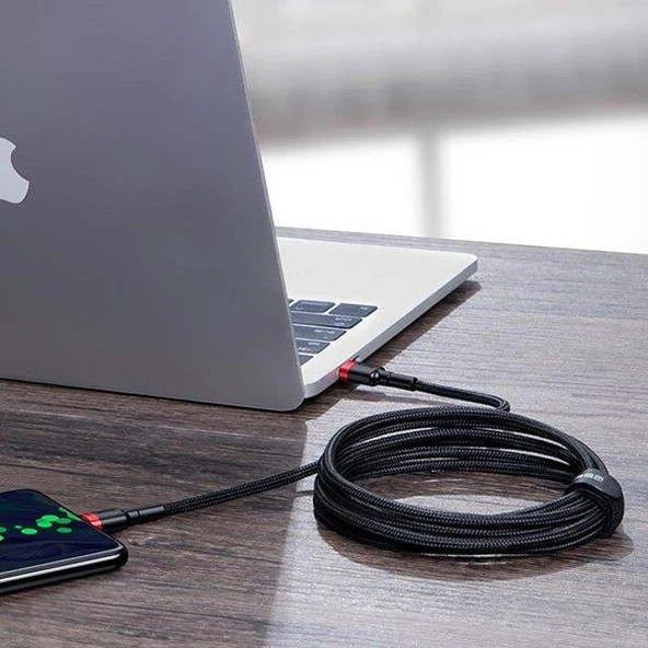 Baseus Cafule PD2.0 100W flash Şarj Usb Type-C Kablo (20V 5A) 2 Metre - Resim 5