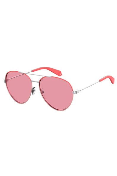 Polaroid Unisex Pembe Güneş Gözlüğü 6055/s 35j 0f 59 G ürün görseli 1