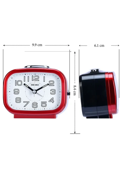 Seiko Clock QHK060R Masa Saati - Resim 7