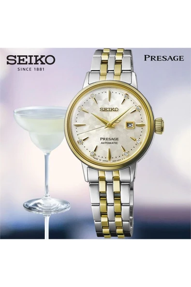 Seiko Presage Automatic Sre010j Kadın Kol Saati - Resim 4