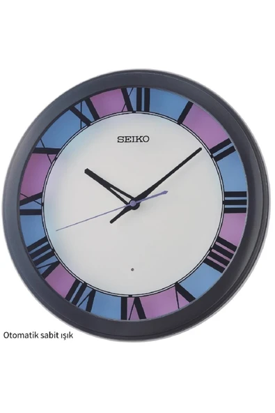 Seiko QHA010K Led Işıklı Duvar Saati ürün görseli 1
