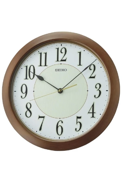 Seiko QXA824B Sessiz Saniye Parlak İbre ve İndeksli Dekoratif Duvar Saati ürün görseli 1