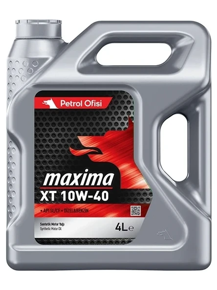 Petrol Ofisi Maxima XT 10W-40 4 lt Motor Yağı ürün görseli 1