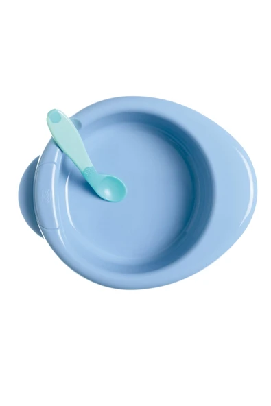 Chicco YEMEK SETI 6M MAVI - Resim 3