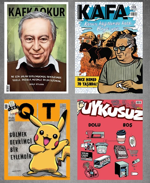 Kafa + Kafkaokur + Ot + Uykusuz Dergi Yıllık Abonelik ürün görseli 1