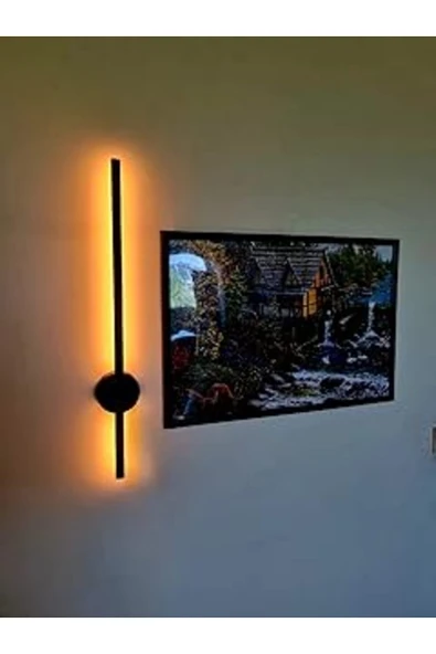 STOREMAX EAShp DEKORATİF LED DUVAR APLİK - SİYAH KASA (6500K BEYAZ IŞIK) MrKtPlace 985310 ürün görseli 1
