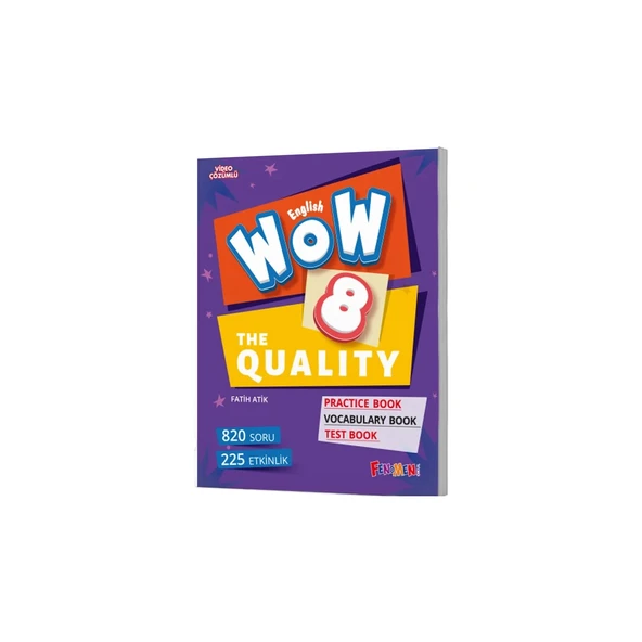 fenomen okul WOW 8 ENGLISH THE QUALITY ürün görseli 1