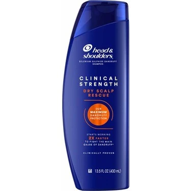 HEAD SHOULDERS CLINICAL STRENGTH DANDRUFF DRY SCALP 400 ML ürün görseli 1