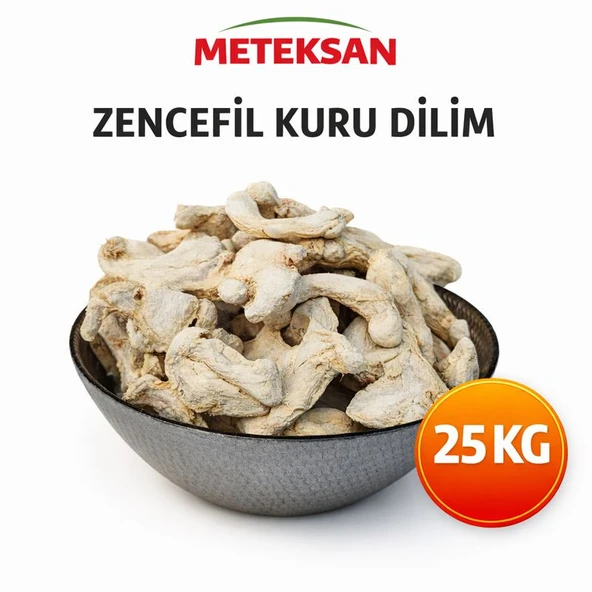 Meteksan Zencefil Tane 25 Kg ürün görseli 1