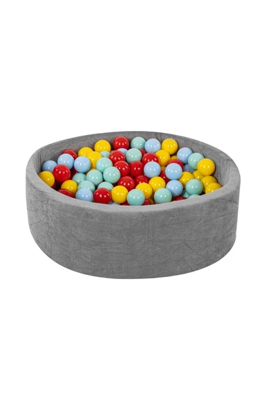 Comfymax Oyun Alanı ve Top Havuzu 200 Top Sarı/Kırmızı/Yeşil/Mavi ürün görseli 1