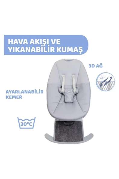 Chicco Comfy Wave Ana Kucağı Sılversprıng - Resim 4