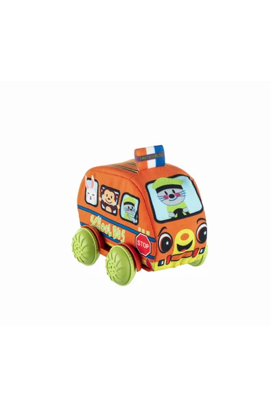 Toys2you Eğitici Meslekler Peluş Araba - School Bus ürün görseli 1