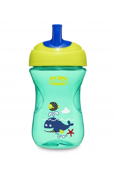 Chicco 2 in 1 Advance Cup Alıştırma Bardağı 266 ml +12 Ay - Green ürün görseli 1