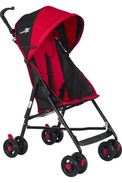 Comfymax Comfort Iı Baston Bebek Arabası - Kırmızı ürün görseli 1