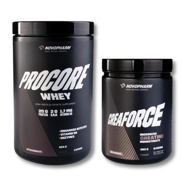 NovoPharm ProCore Whey Protein 534 g + Creaforce Kreatin 303 g ürün görseli 1