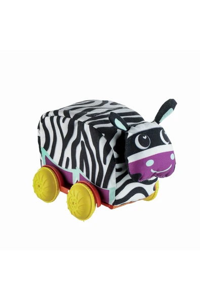 Toys2you Hayvanlar Serisi Eğitici Peluş Arabalar - Zebra ürün görseli 1