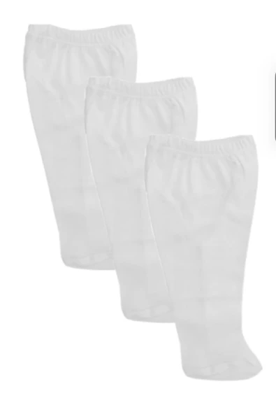 Sema Baby Unisex Bebek Ekru Tek Alt 3 Lü Paket 8698863492413 / ürün görseli 1