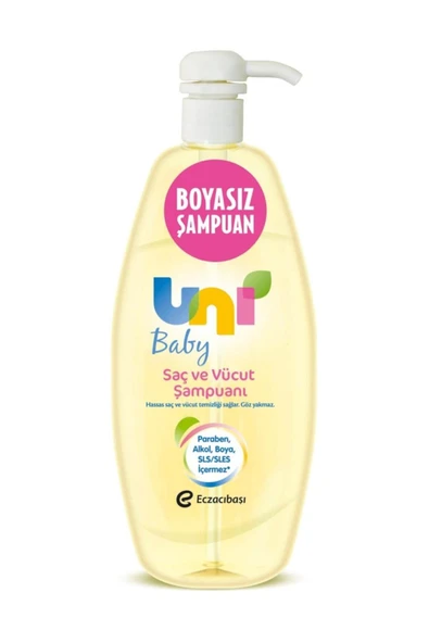 Uni Baby Saç Ve Vücut Şampuanı 500 ml ürün görseli 1