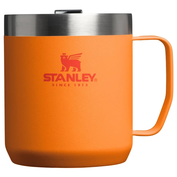 The Legendary Camp Mug Kapaklı Termos Bardak 0.35L  12oz - Goldenrod Coral ürün görseli 1