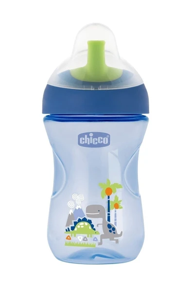 Chicco Pipetli Eğitim Bardağı Dinazor Desen - Resim 5