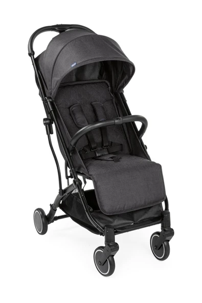 Chicco Trolley Me Stone Bebek Arabası - Siyah ürün görseli 1