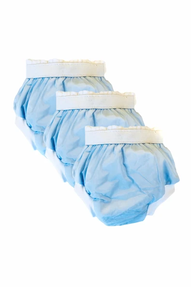 Sema Baby Lüks Alıştırma Külodu 3 lü Paket 16-22 Kg - Mavi 8698863494887 ürün görseli 1