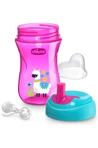 Chicco 2 in 1 Advance Cup Alıştırma Bardağı 266 ml +12 Ay - Purple ürün görseli 1