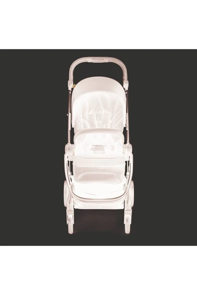 Chicco One4ever Bebek Arabası Pırate Black - Resim 4