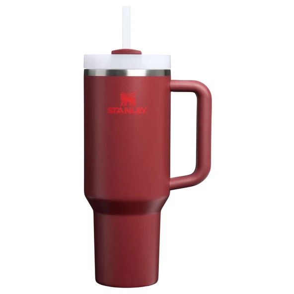 Stanley Quencher H2.O FlowState™ Tumbler Pipetli Termos 1.18L - Cranberry ürün görseli 1