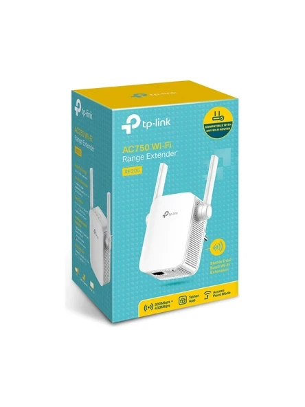 TP-LINK RE205 AC750 Range Extender - Resim 3