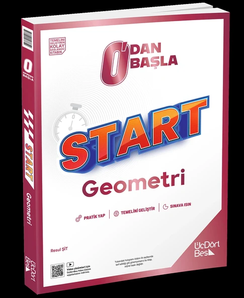 ÜçDörtBeş Yayınları START Geometri 0'dan Başla ürün görseli 1