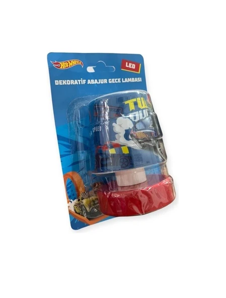 NİSALUCE HOT WHEELS DEKORATİF ABAJUR GECE LAMBASI ürün görseli 1