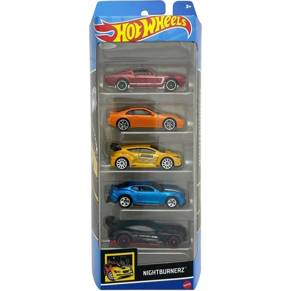 PTTAVM: Hot Wheels 5 li Arabalar 1806 Nightburnerz HTV43