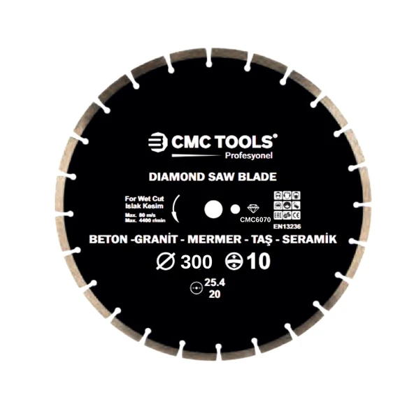 CMC BETON KESME TESTERESİ 300 MM ürün görseli 1