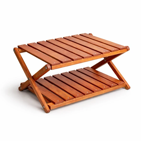 Northopia Stack Katlanır Çok Amaçlı Ahşap Kamp Rafı - Handmade ürün görseli 1