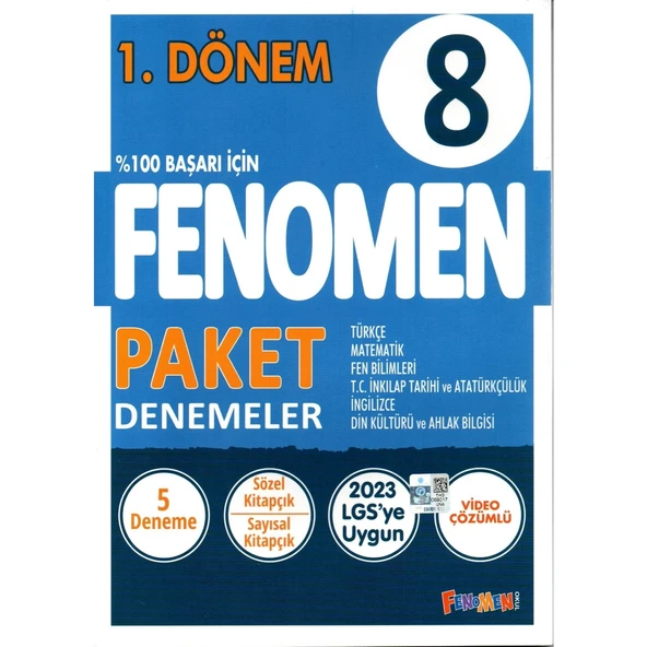 Fenomen Yayınları LGS Kitabı  LGS türkçe ürün görseli 1