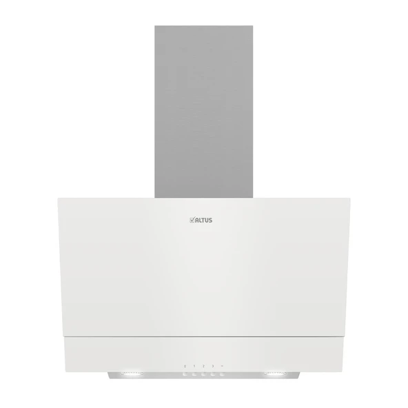 Altus ALA 510 W 60 cm Beyaz Cam Duvar Tipi Ankastre Davlumbaz ürün görseli 1