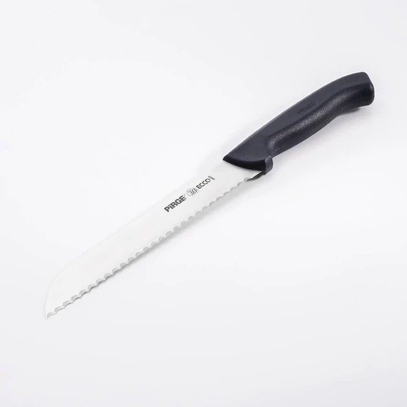 38024-01 ECCO EKMEK BIÇAĞI PRO 17,5 CM SİYAH ürün görseli 1