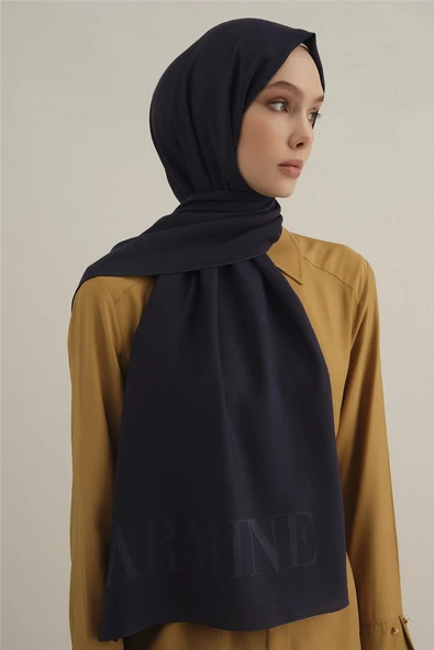 Logo Drop Pamuk İpek Şal 2 - Resim 2