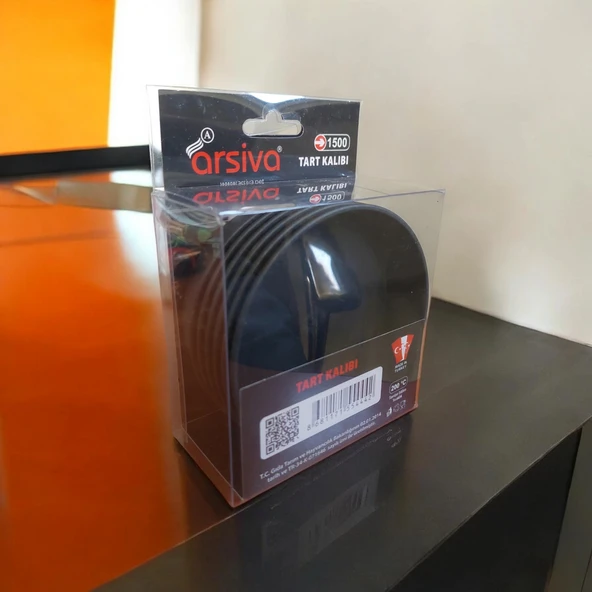 Kompozit Tart Kalıbı Sabit Tabanlı 6'lı 10 Cm - 1500 ürün görseli 1
