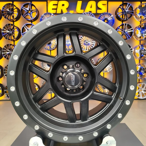 4 Adet BCH-7807 9*17 6*114,3 ET0 66,1 MAT BLACK JANT (4 lü Takım) ürün görseli 1
