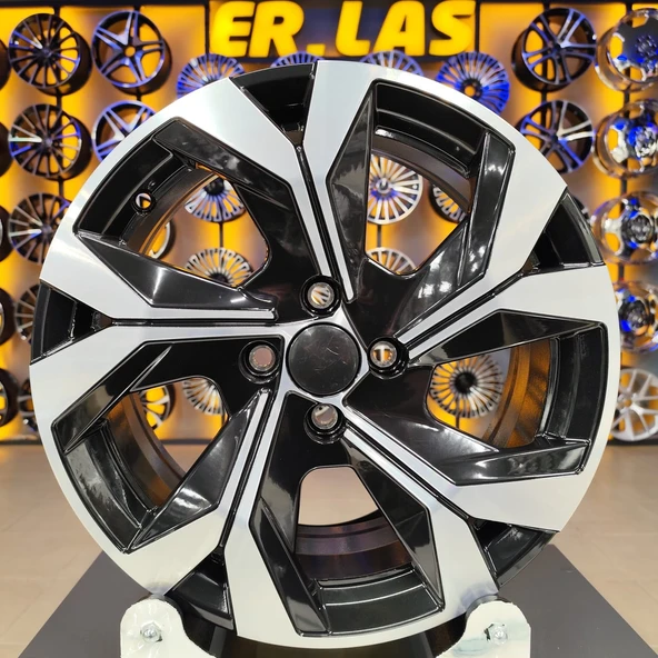 4 Adet SONIC 1010 6.5*16 4*100 ET35 67.1 BLACK MACK JANT (4 lü Takım) ürün görseli 1