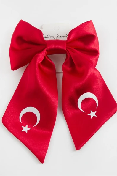 29 Ekim Ay Yıldızlı Fiyong Otomatik Toka ürün görseli 1