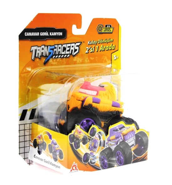 Transracers Dönüşen Araçlar Canavar Goril / Kamyon ürün görseli 1