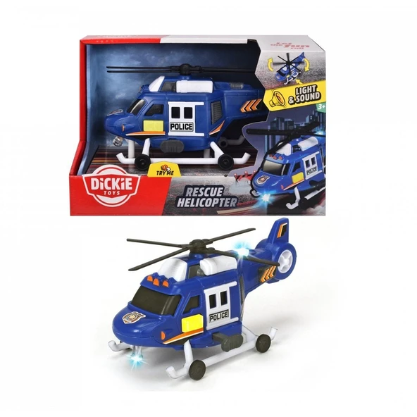 203302016 Dickie Sesli ve Işıklı Helikopter - Resim 2