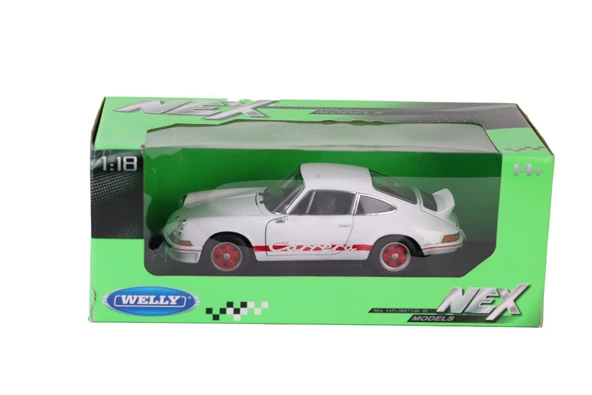 18044 WELLY 1 18 DİE CAST 1973 PORCHE 91 ürün görseli 1