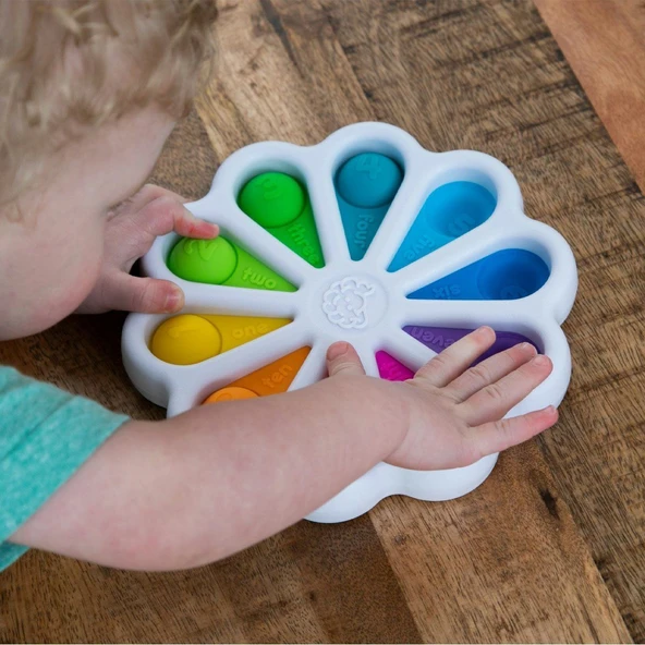 TFB275 Fat Brain Toys, Dimpl Rakamlı Duyu Düğmeleri ürün görseli 1
